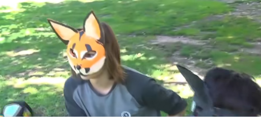 Los Therian más comunes son: lobos, perros, zorros y felinos. | Fuente: Facebook/América TV.