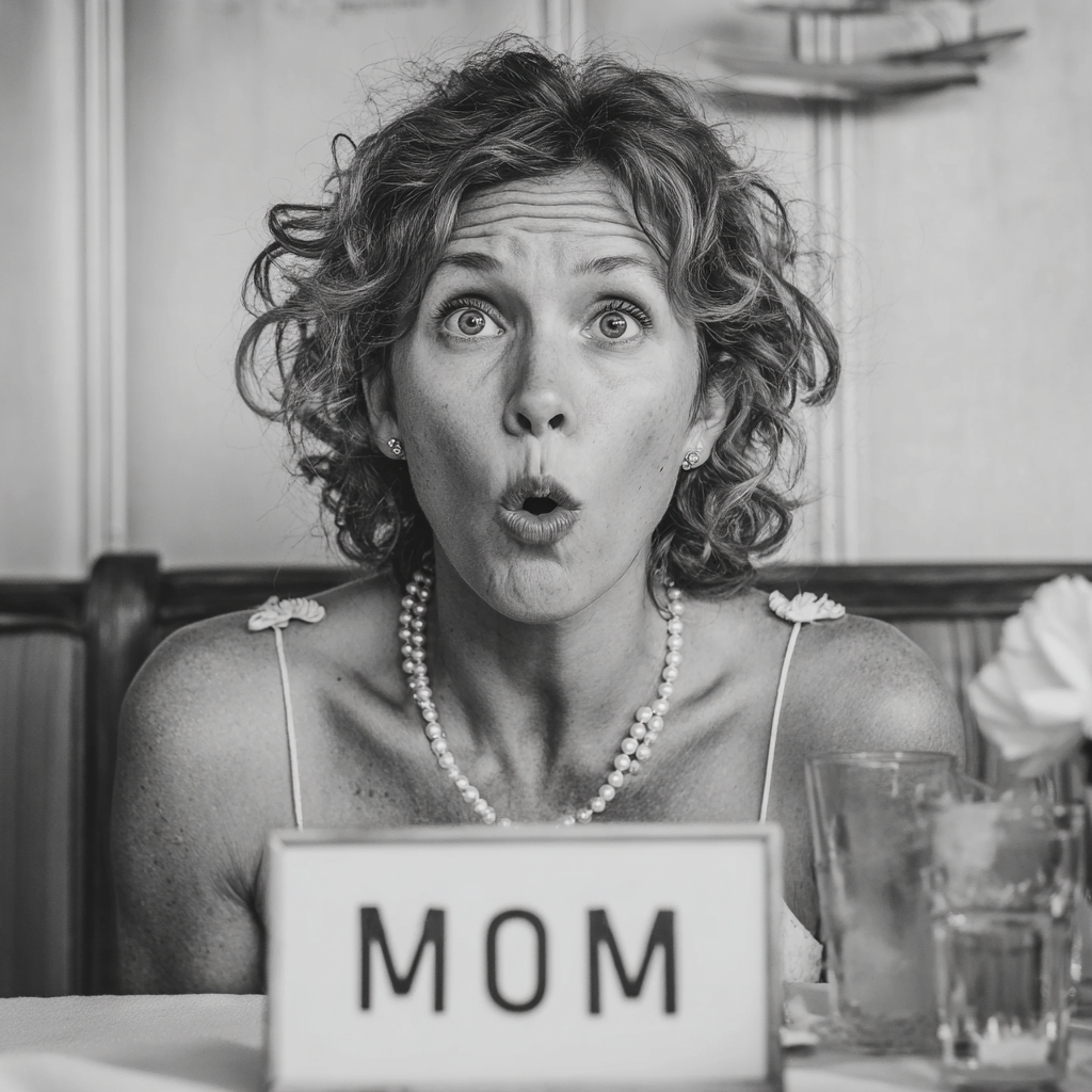 Una mujer conmocionada en una boda | Fuente: Midjourney