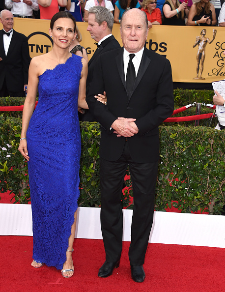 Luciana Duvall y Robert Duvall llegan a la 21ª edición anual de los Premios del Sindicato de Actores (Screen Actors Guild Awards) en el Shrine Auditorium el 25 de enero de 2015 en Los Ángeles, California | Fuente: Getty Images