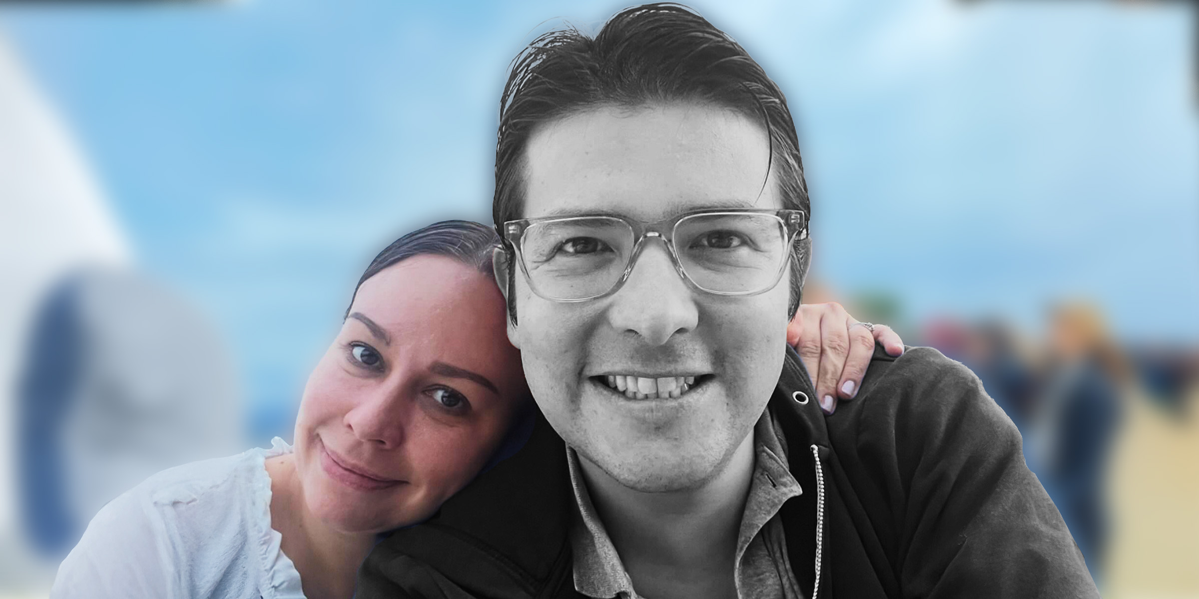 María Claudia Tarazona y Miguel Uribe Turbay. | Fuente: instagram.com/maclaudiat