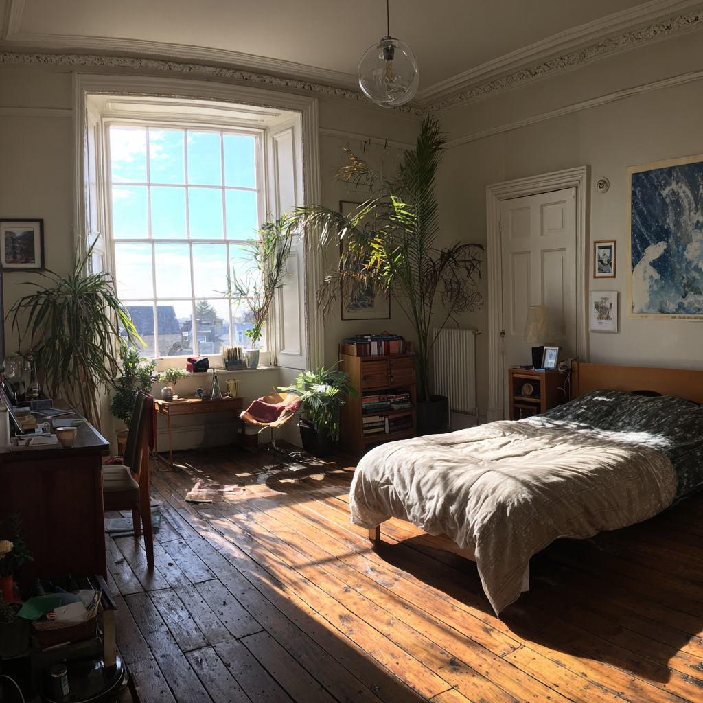 Apartamento de un dormitorio | Fuente: Midjourney