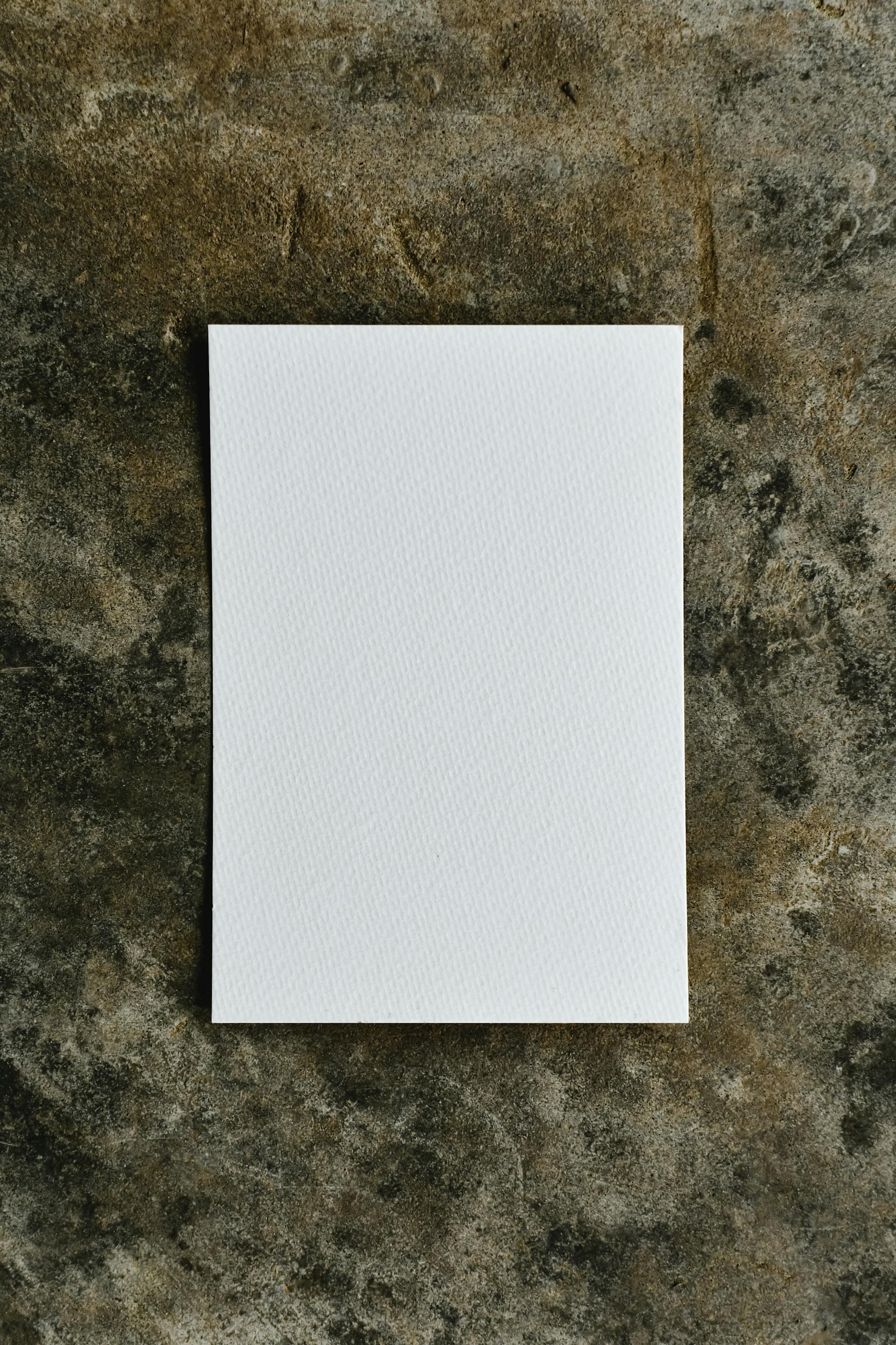 Un trozo de papel | Fuente: Pexels