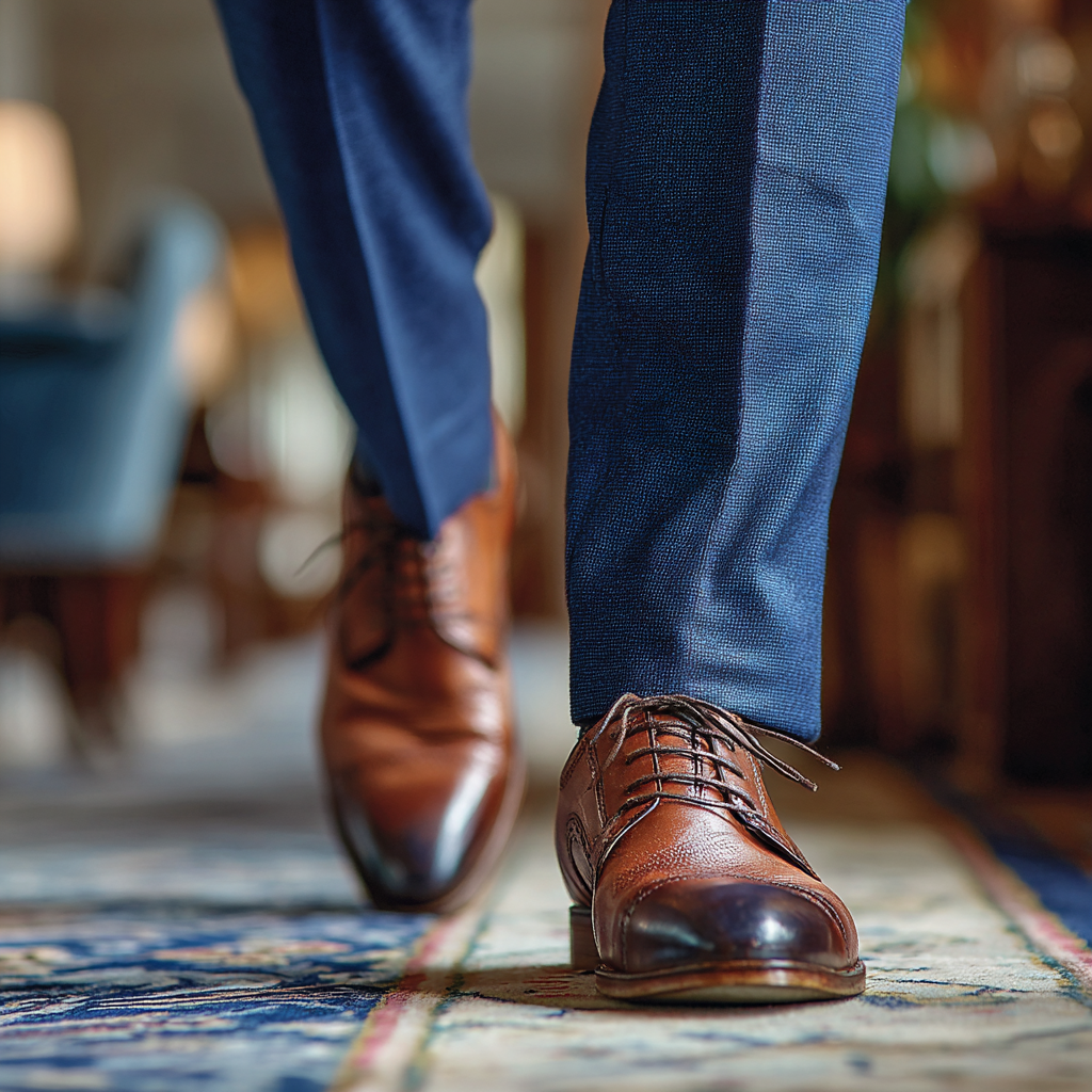 Primer plano de un hombre mientras se aleja | Fuente: Midjourney