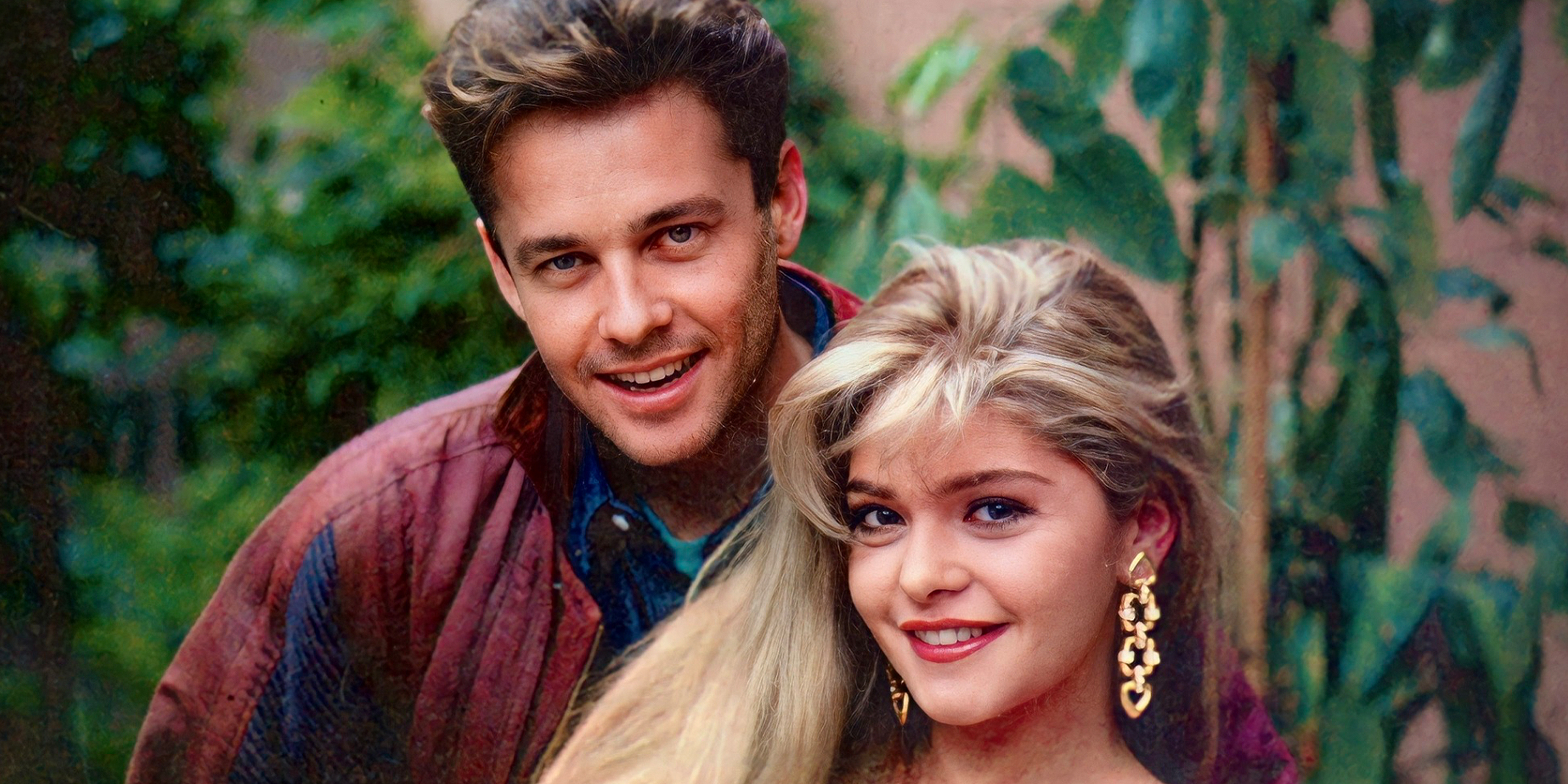Alexis Ayala e Itatí Cantoral. | Foto: facebook.com/UnTiempoParaRecordarYT