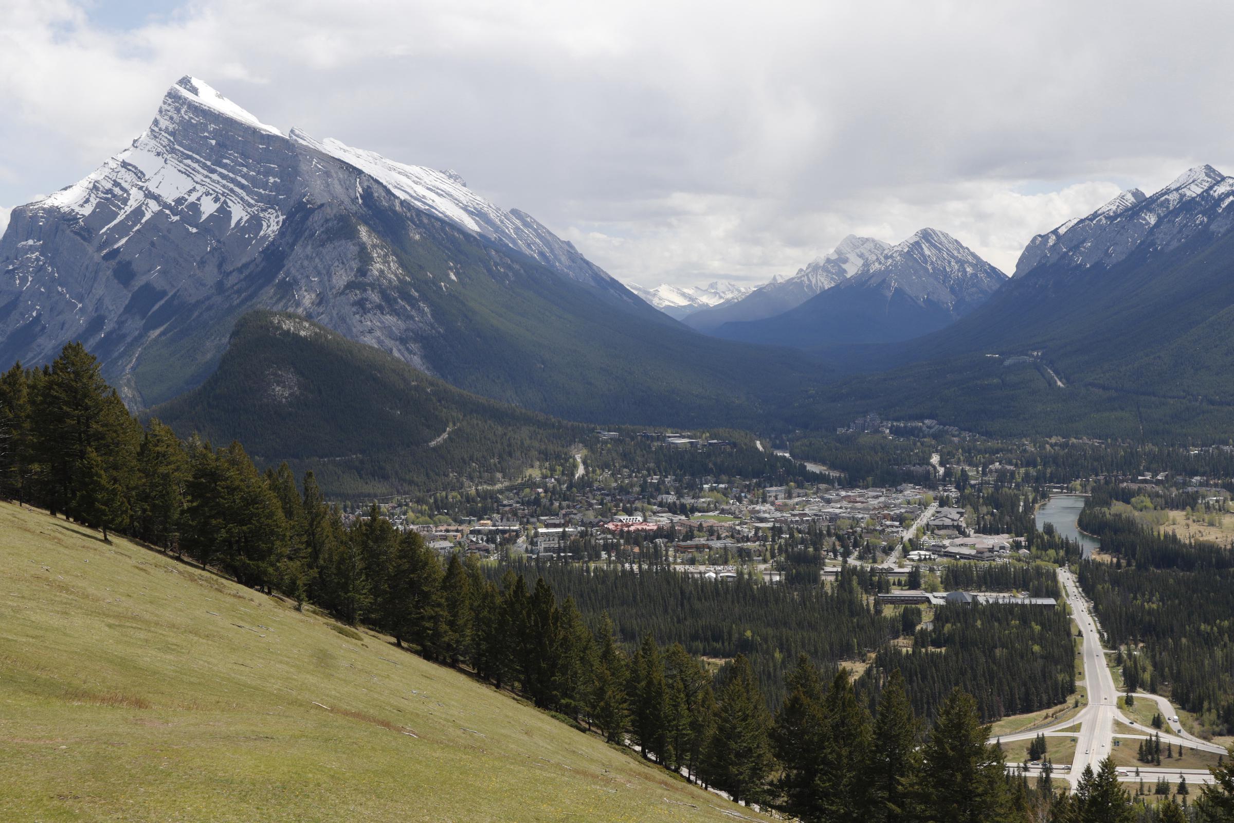 La ciudad de Banff en el Valle de Bow, Alberta, Canadá. | Fuente: Getty Images