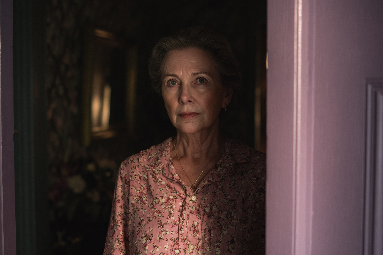 Una mujer mayor con vestido | Fuente: Midjourney