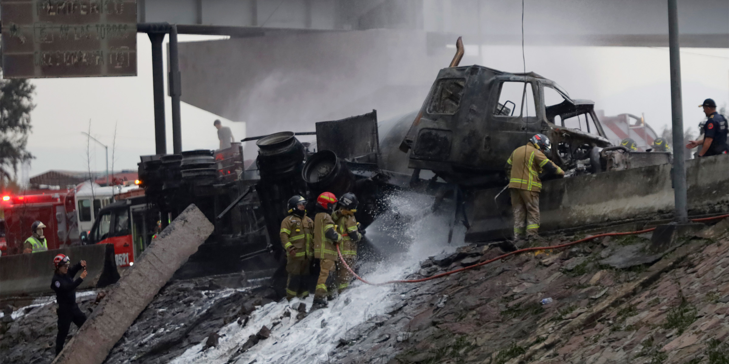 Imágenes de la tragedia | Fuente: Getty Images
