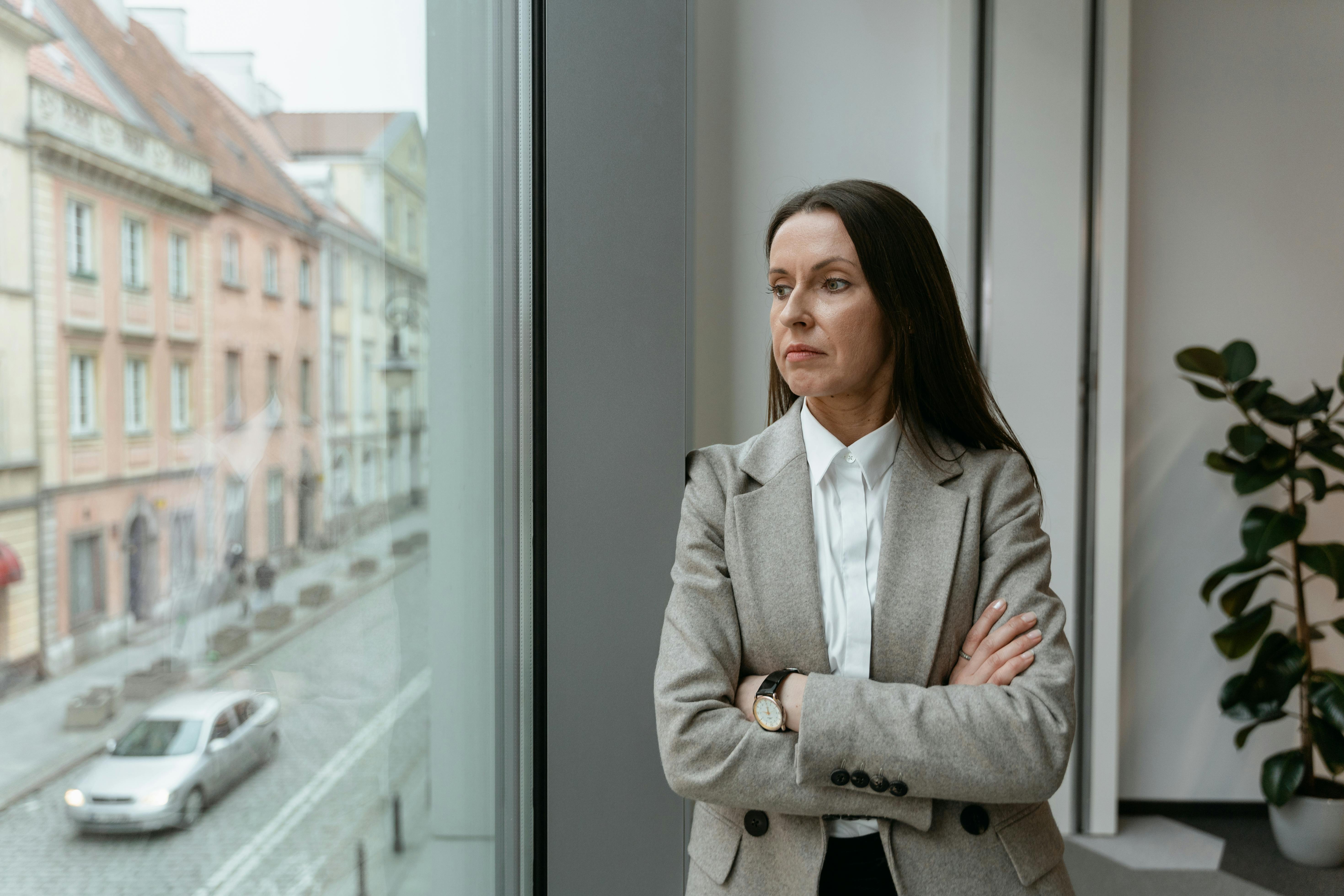 Una mujer infeliz | Fuente: Pexels