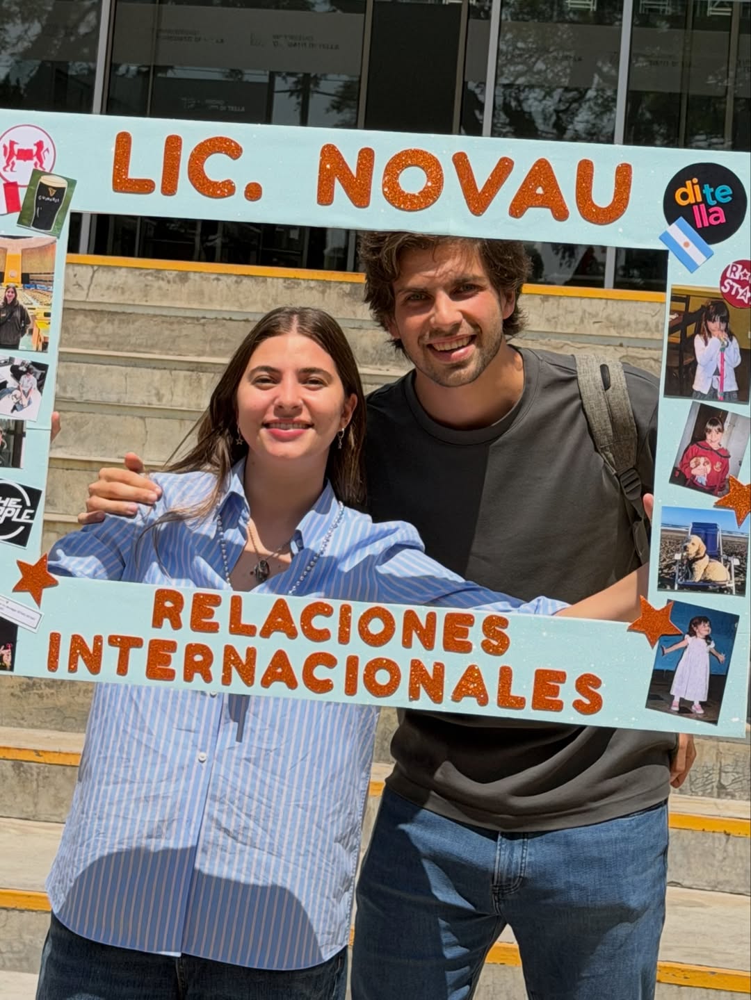 El egreso de Santos Mitre, el hijo de Nequi Galotti | Fuente: Instagram/nequigalotti