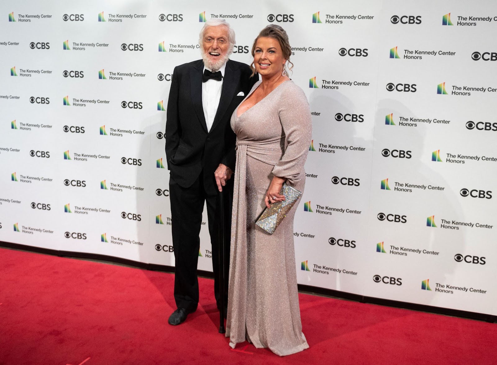 Dick Van Dyke y Arlene Silver en la 43 edición de los Kennedy Center Honors el 21 de mayo de 2021, en Washington, DC. | Fuente: Getty Images