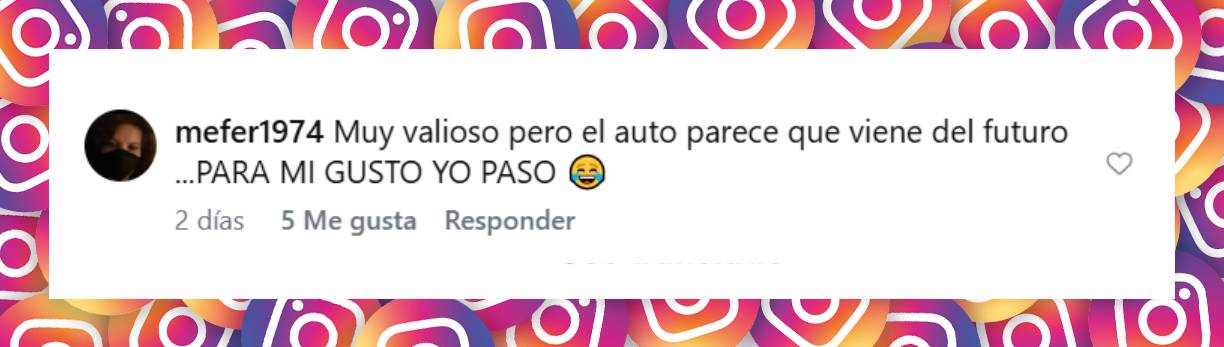 Comentario de una usuaria | Fuente: Instagram/barbaritafranco21