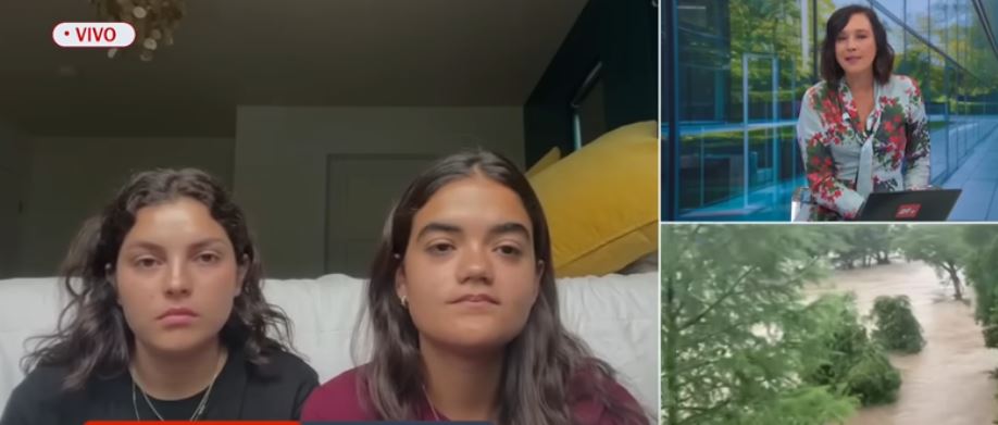 Silvana Garza Valdez y María Paula Zárate cuentan cómo sobrevivieron a inundación en Hill Country, Texas | Fuente: YouTube/NMás