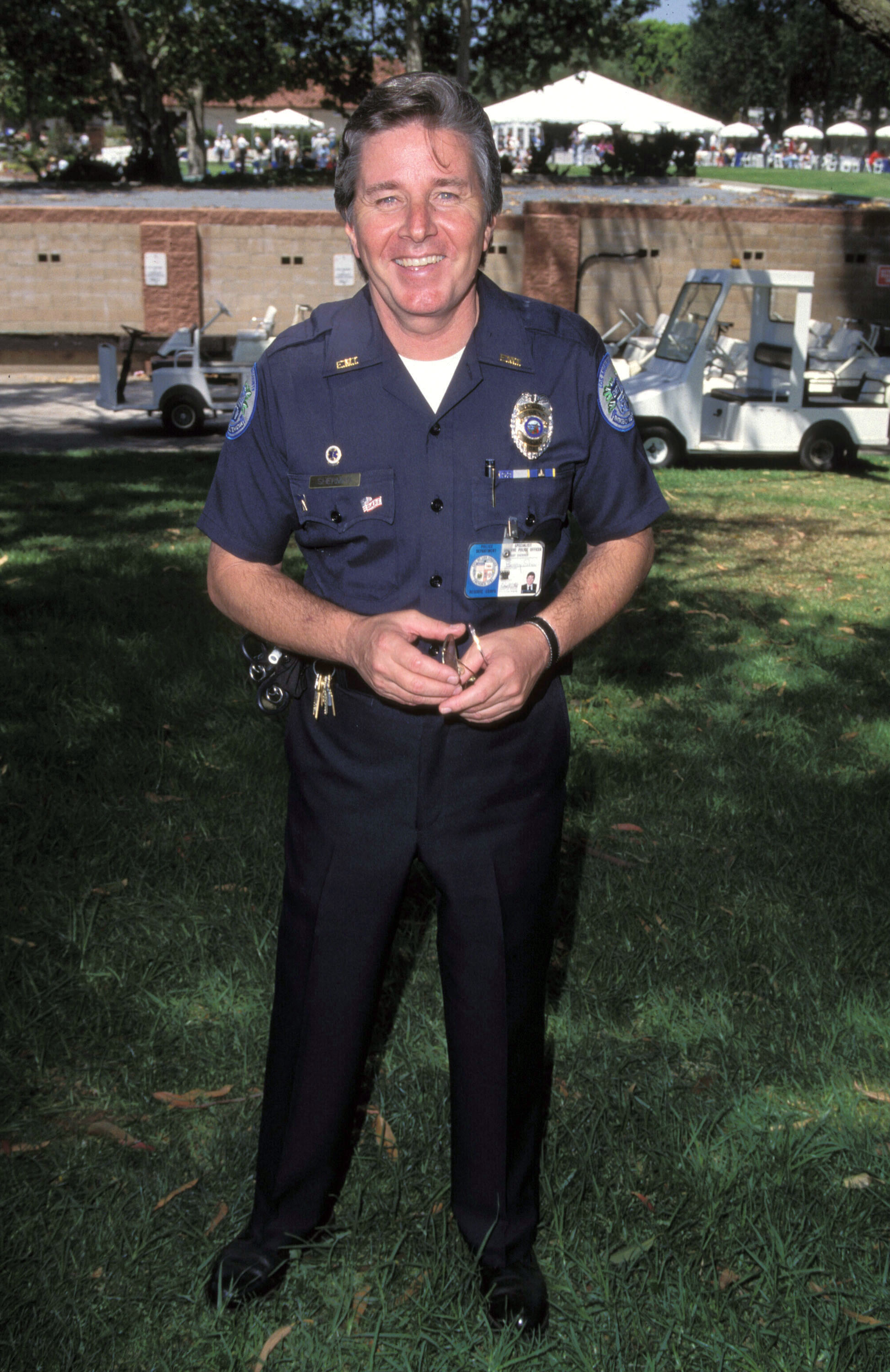 Bobby Sherman durante el Torneo de Golf de Celebridades del LAPD el 18 de mayo de 1996 en Rancho Park, en Los Ángeles, California. | Fuente: Getty Images