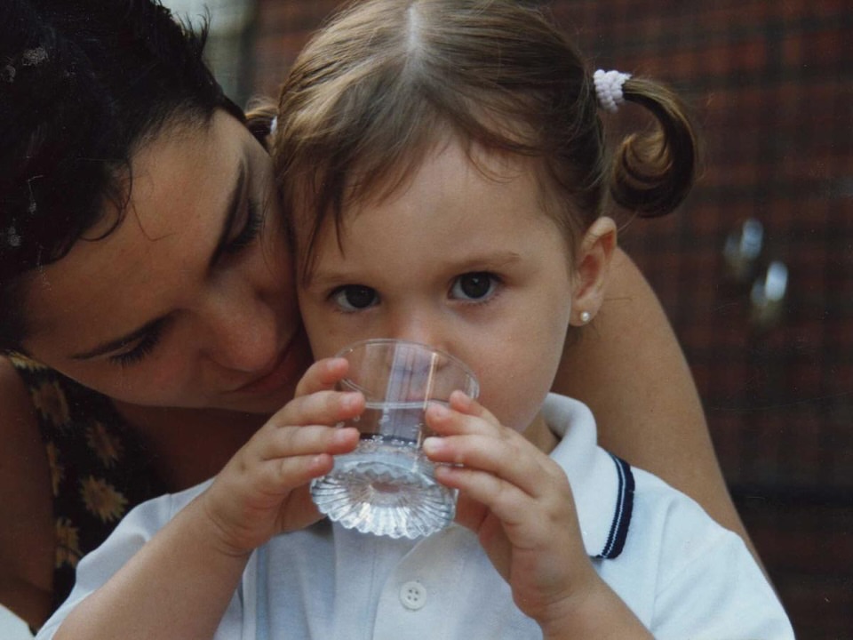 Las fotos de la infancia de Clara Darín | Fuente: Instagram/claradarin