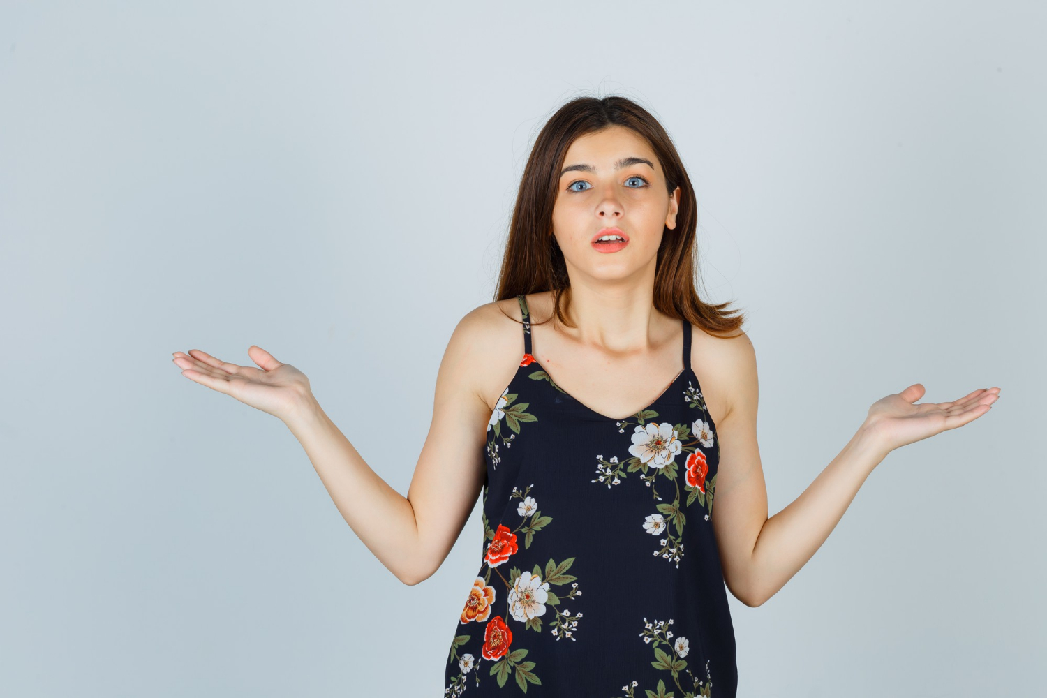 Una joven ansiosa | Fuente: Freepik