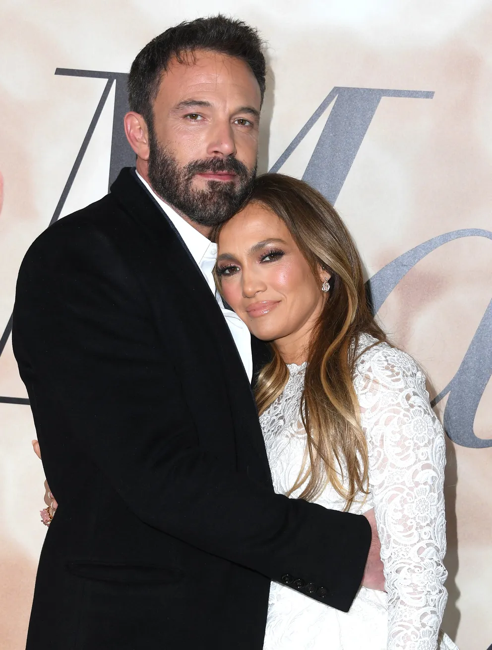 Ben Affleck y Jennifer Lopez llegan a la proyección especial de "Marry Me" el 8 de febrero de 2022, en Los Angeles, California. | Fuente: Getty Images