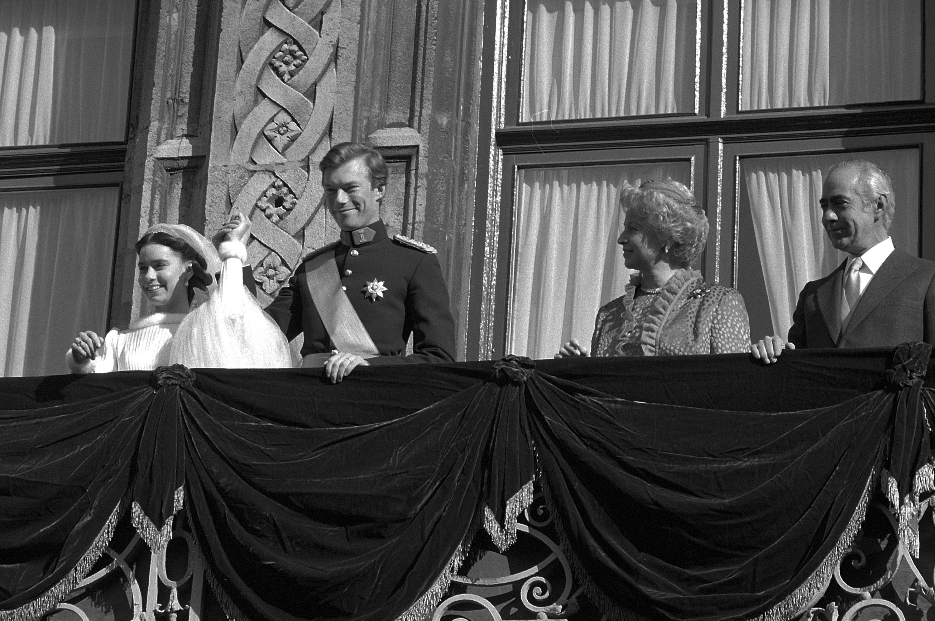 Boda del duque Henri de Luxemburgo con María Teresa Mestre, Luxemburgo, 1981. | Fuente: Getty Images