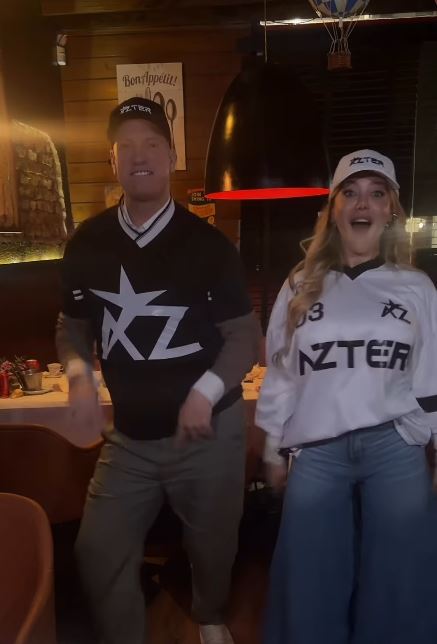 Maxi López y Evangelina Anderson promocionan el emprendimiento en común de de sus hijos, "Azter Studio" | Fuente: Instagram/evangelinaanderson