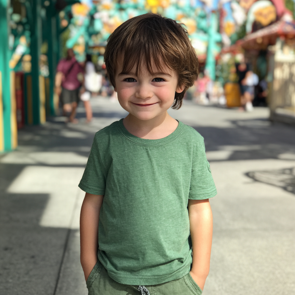 Un niño sonriente | Fuente: Midjourney