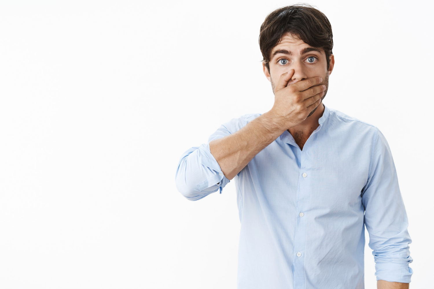 Un hombre conmocionado | Fuente: Freepik