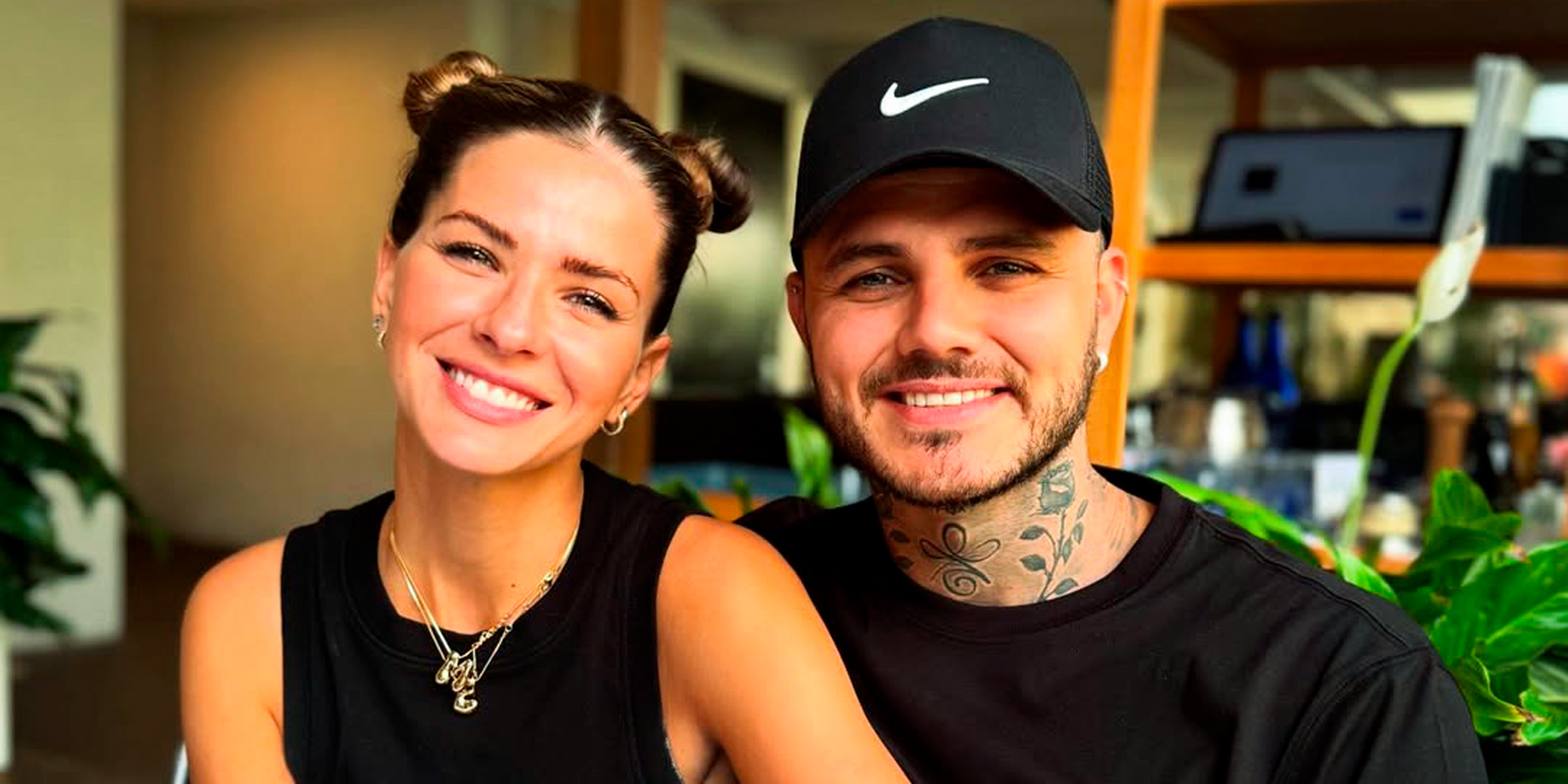 Eugenia "la China" Suárez y Mauro Icardi | Fuente: Instagram/sangrejaponesa