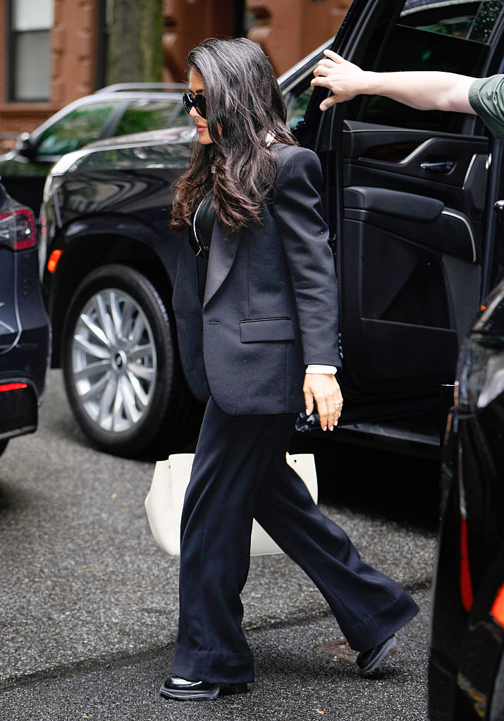 Salma Hayek en Nueva York, mayo de 2025. | Foto: Getty Images