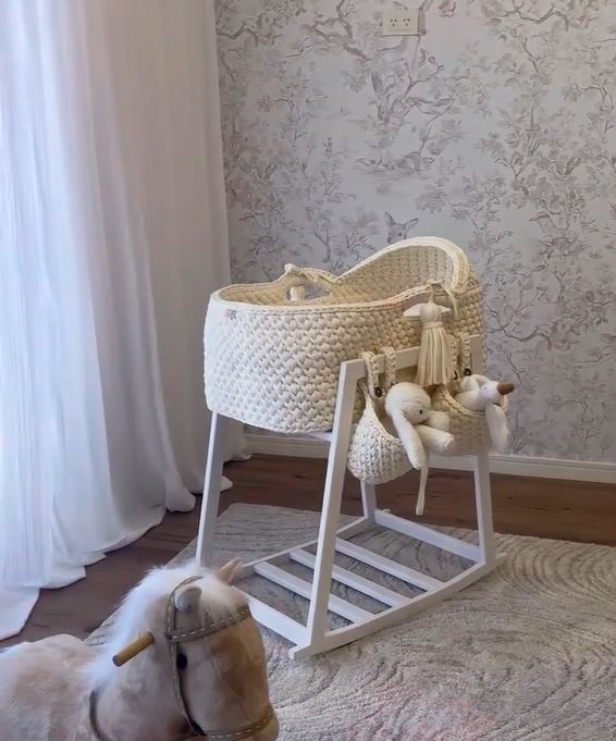 El cuarto de Isidoro, el bebé de Rocío Marengo | Fuente: Instagram/marengorocio