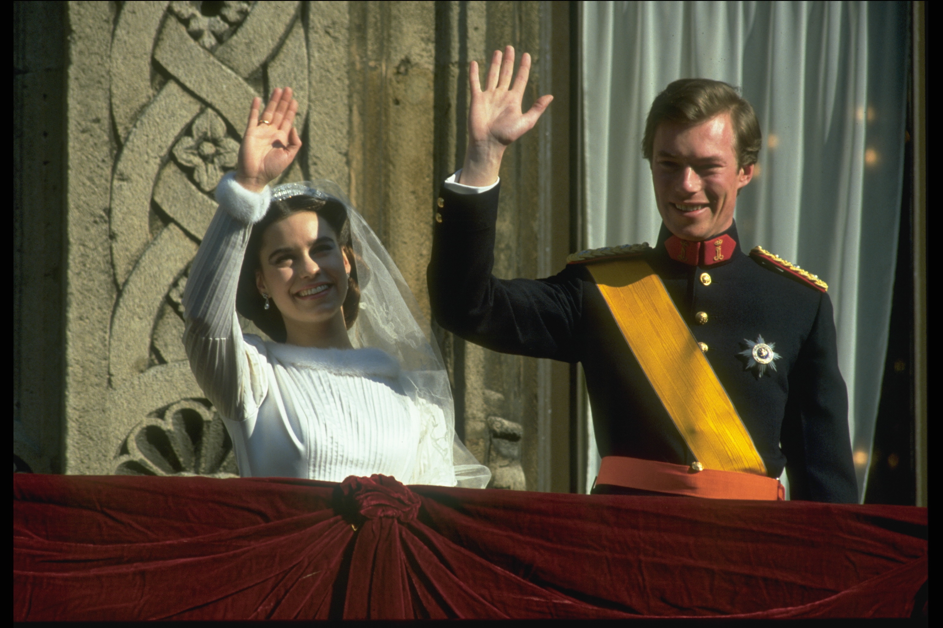 Boda del duque Henri de Luxemburgo con María Teresa Mestre, Luxemburgo, 1981. | Fuente: Getty Images