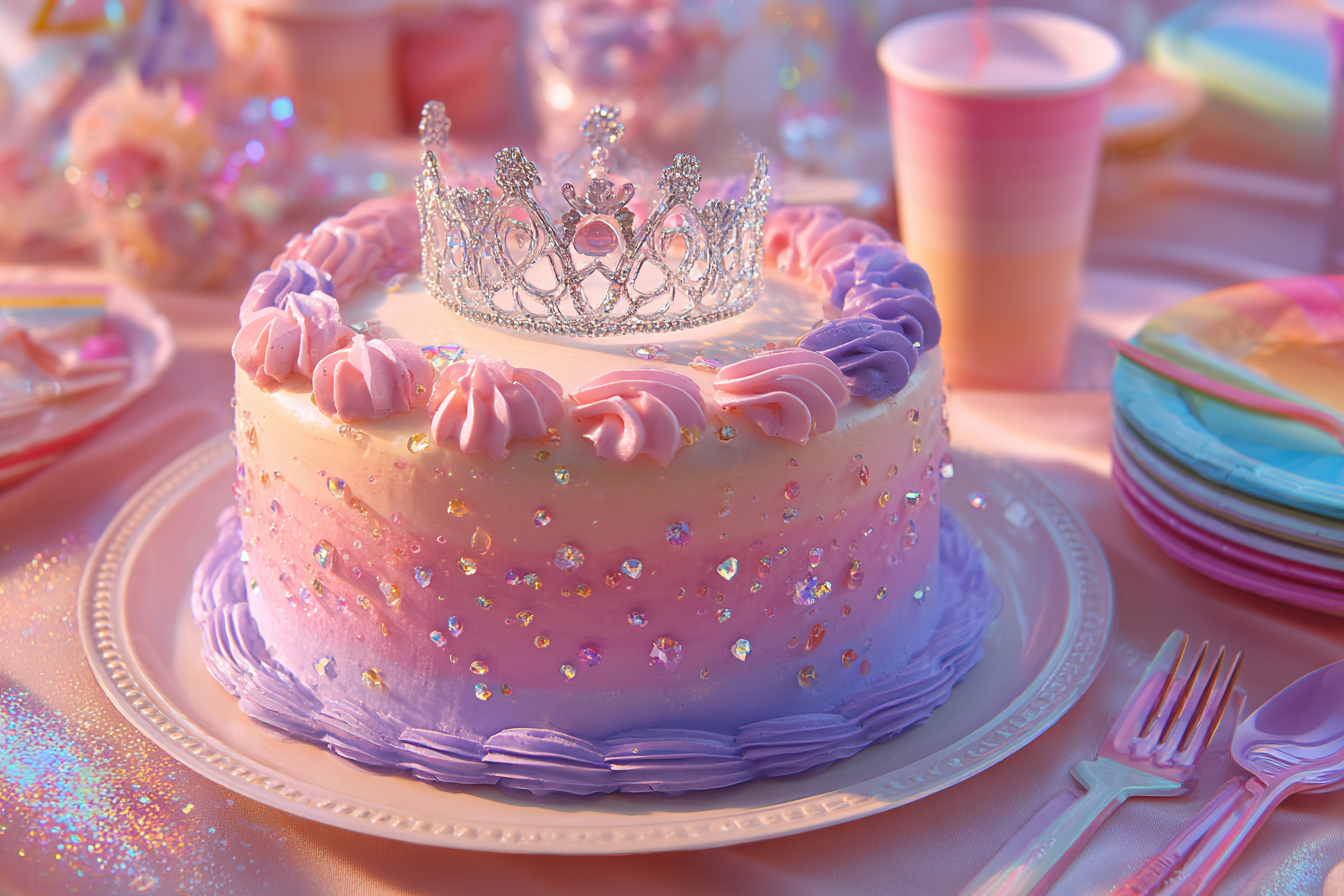 Un pastel sobre una mesa | Fuente: Midjourney