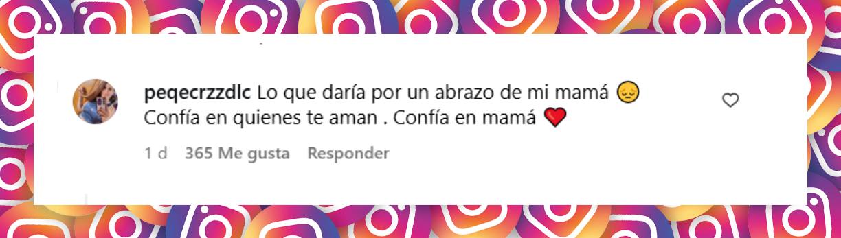 Comentario de un internauta | Fuente: Instagram/lowrdez