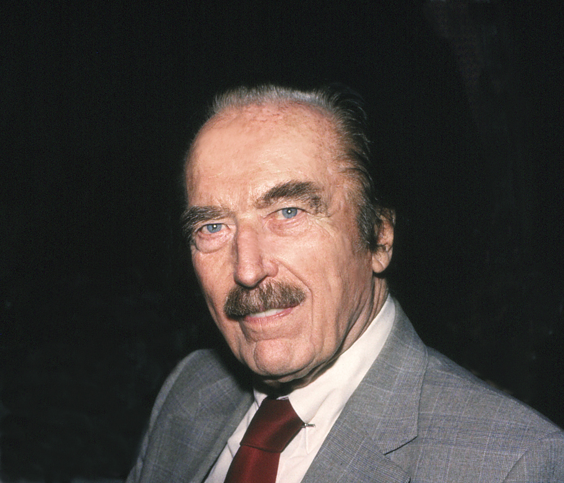 El padre de Donald Trump, Fred Trump Snr., el 22 de enero de 1988 | Fuente: Getty Images