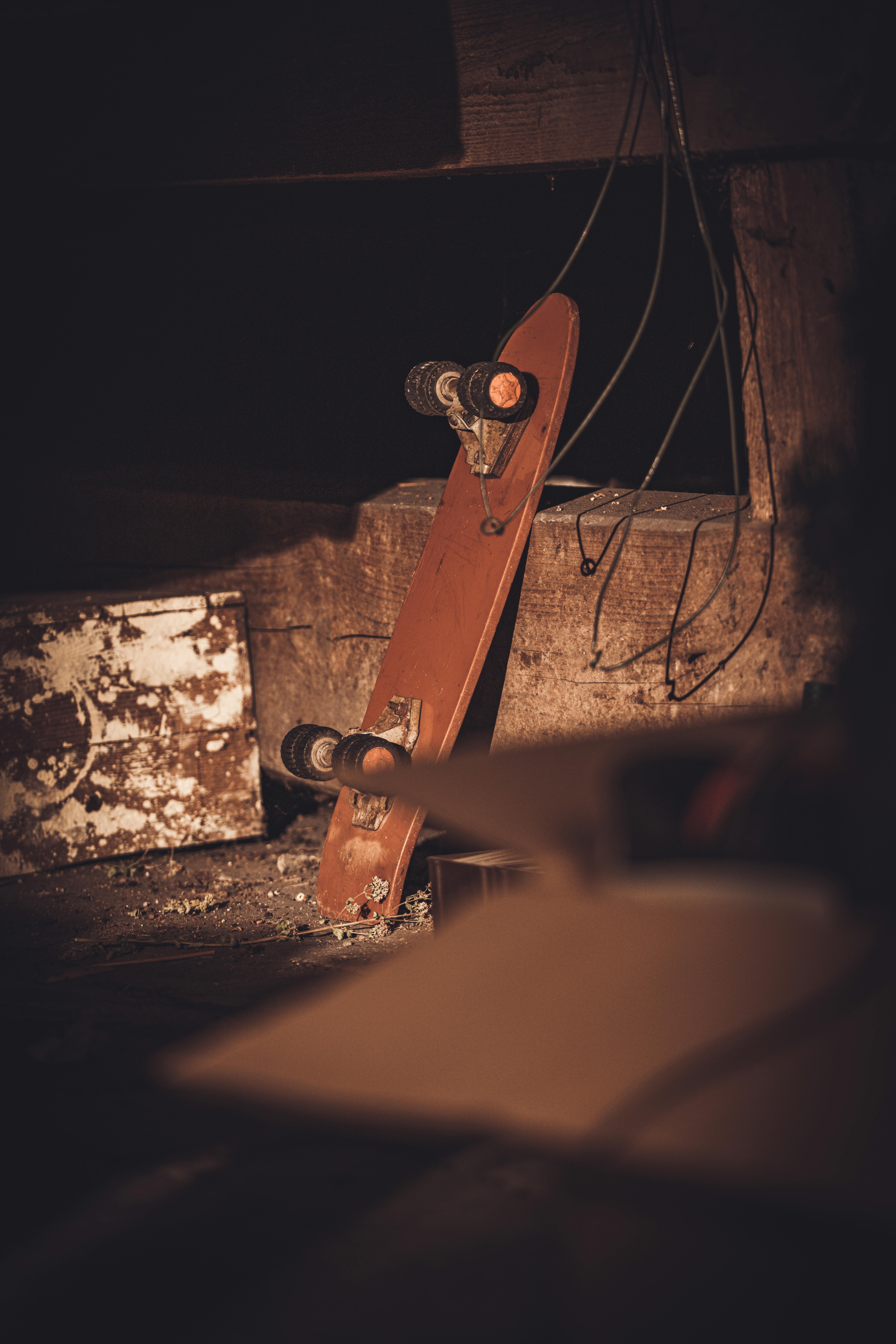 Una vieja patineta | Fuente: Pexels