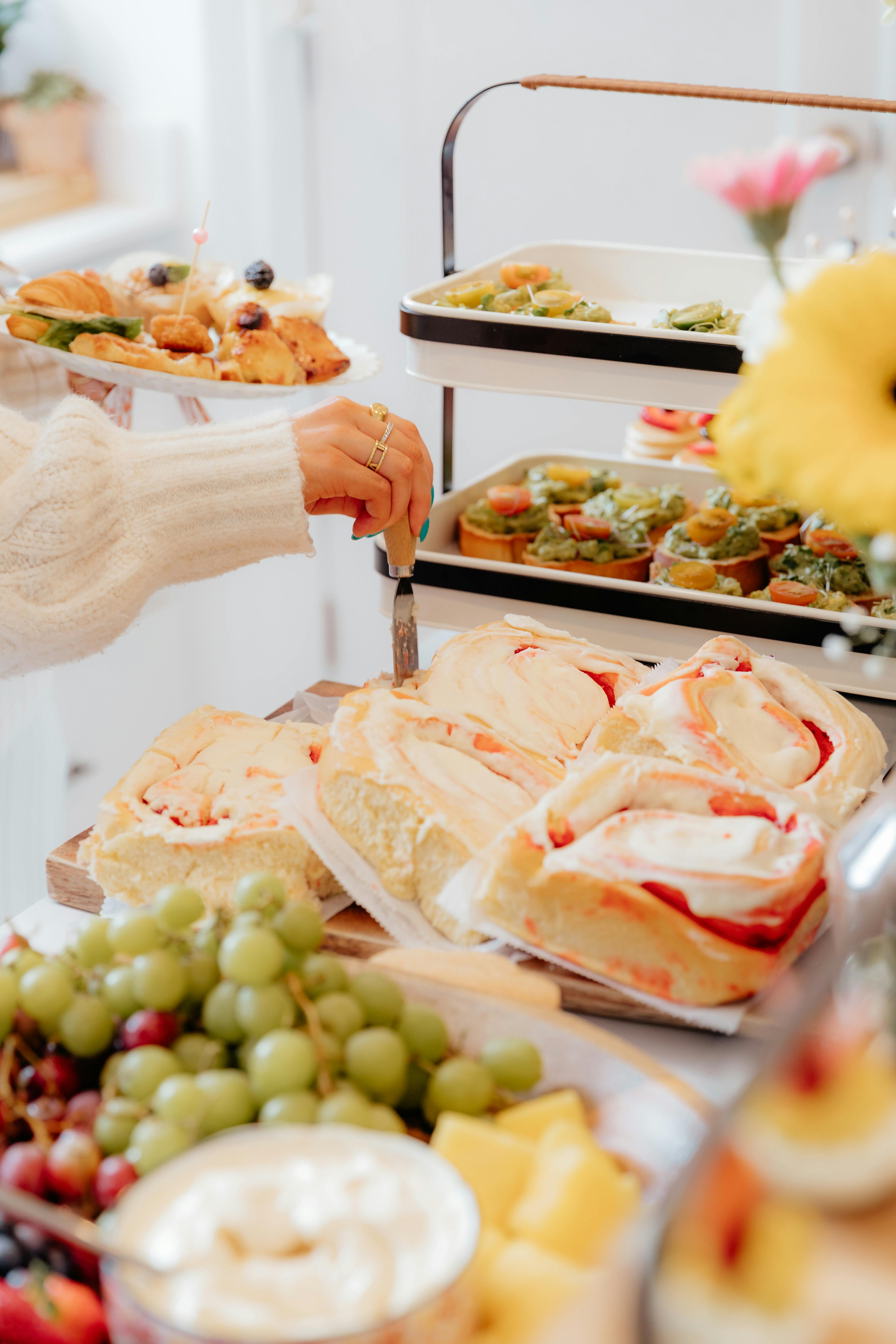 Un buffet de brunch | Fuente: Unsplash