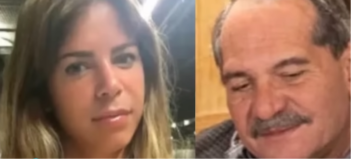 Marianela Mirra | José Alperovich | Fuente: YouTube/americaenvivo