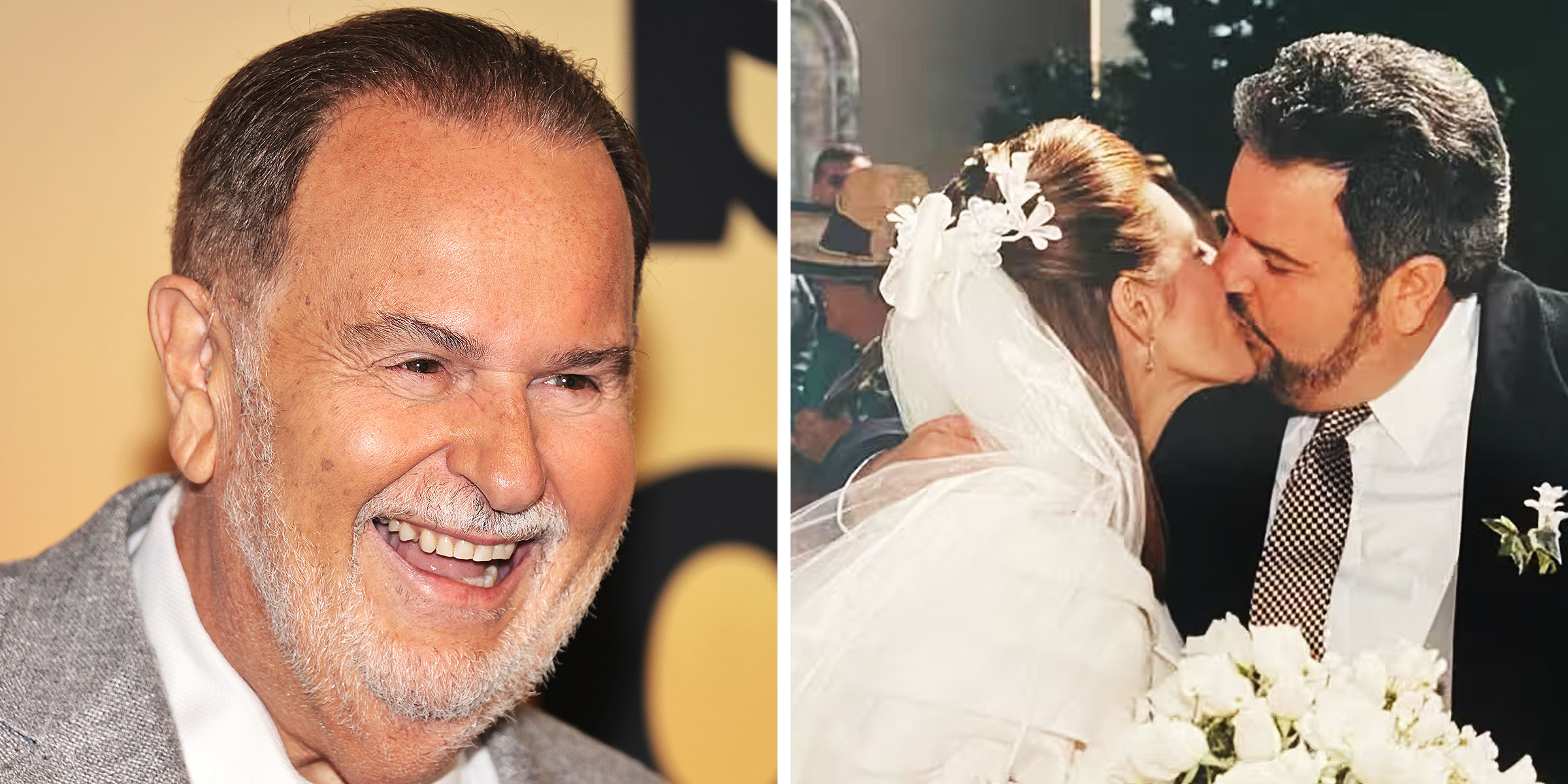 Raúl de Molina | Raúl de Molina y su esposa Mlly en su boda | Fuente: instagram.com/rauldemolina | Getty Images