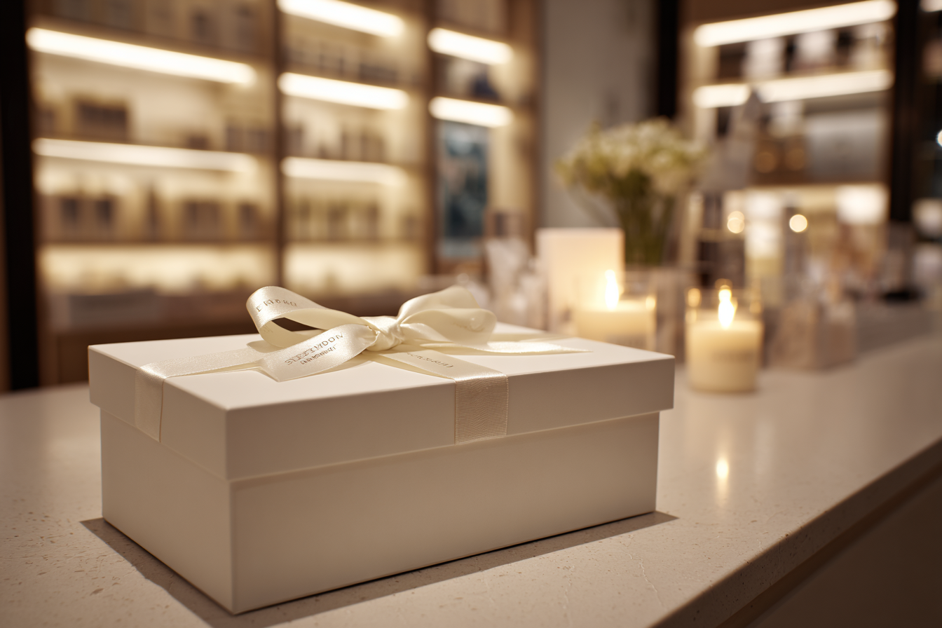 Una caja de regalo | Fuente: Midjourney