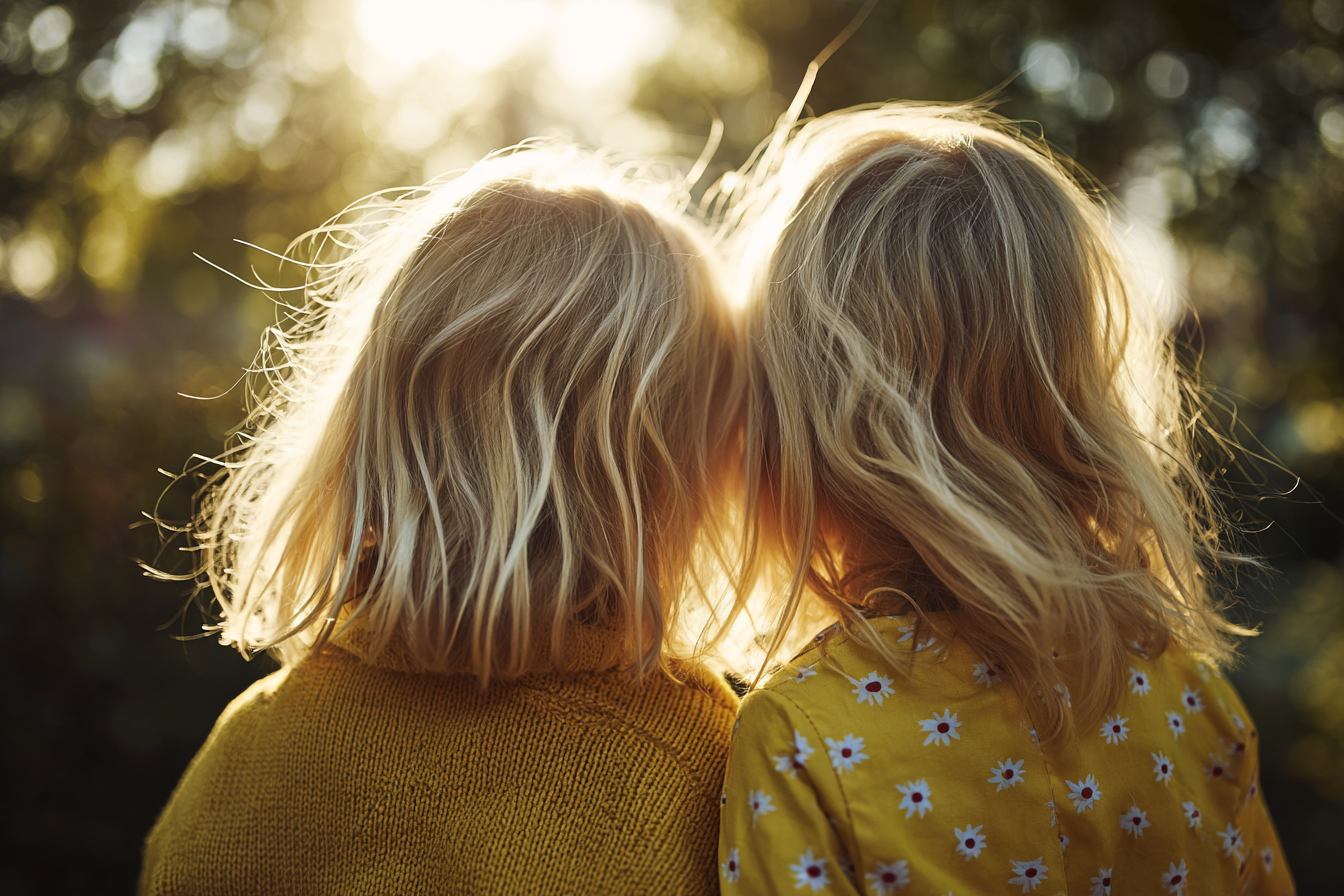 Dos chicas juntas | Fuente: Midjourney