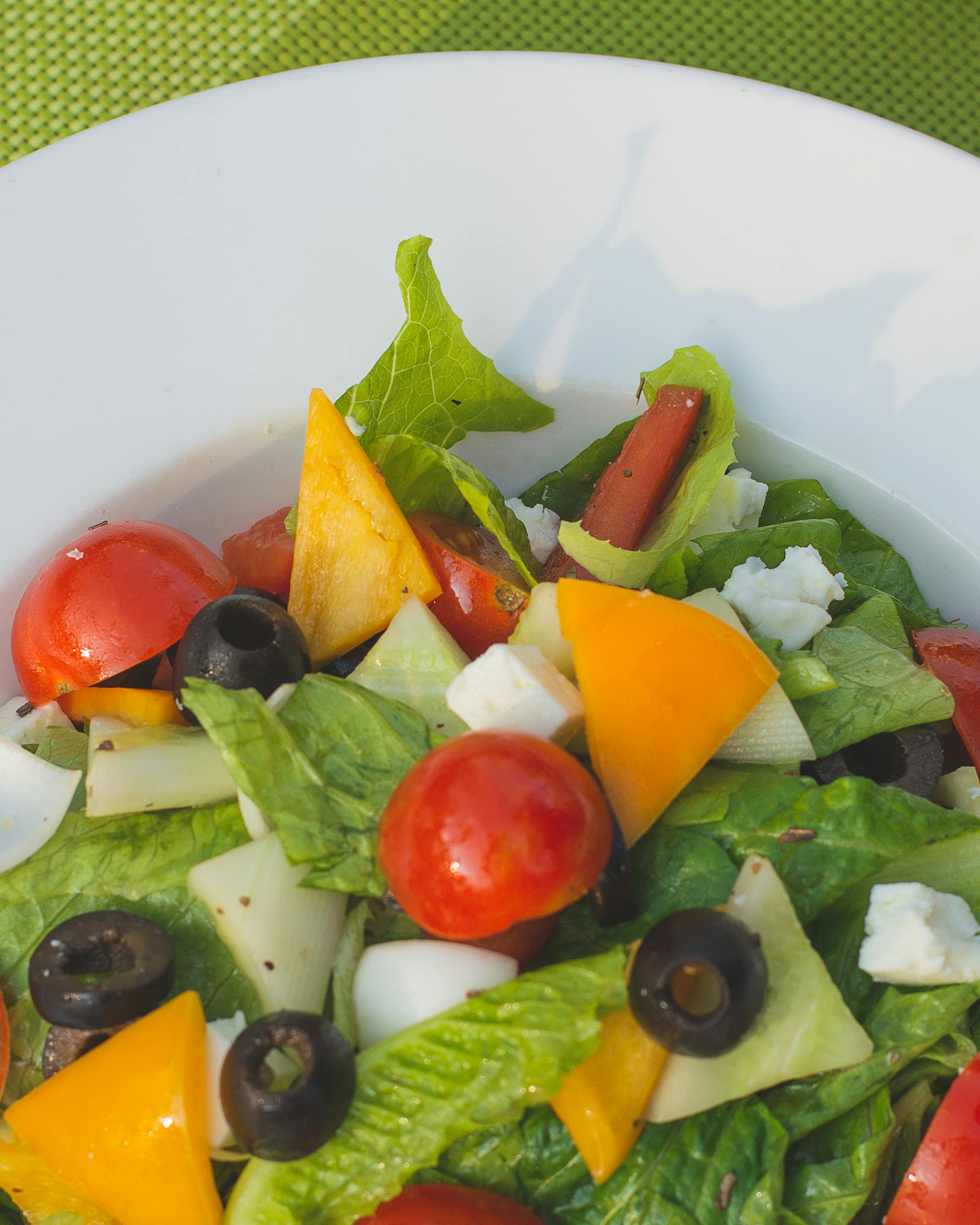 Un primer plano de ensalada | Fuente: Pexels