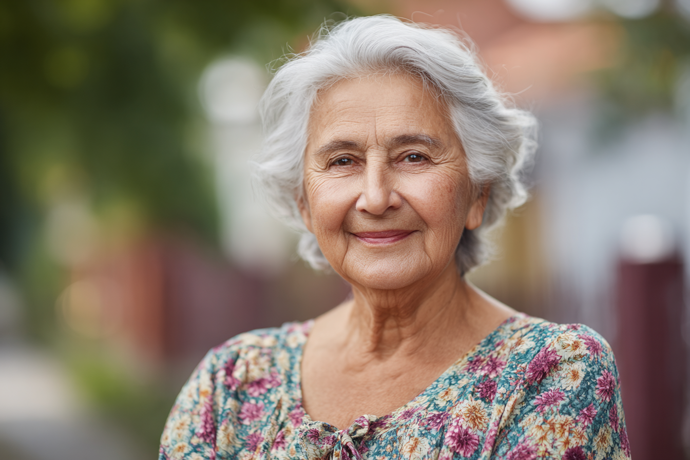 Una mujer mayor | Fuente: Midjourney