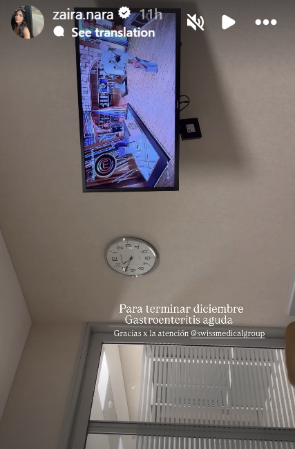 De las historias de Instagram de Zaira Nara | Fuente: Instagram/zaira.nara