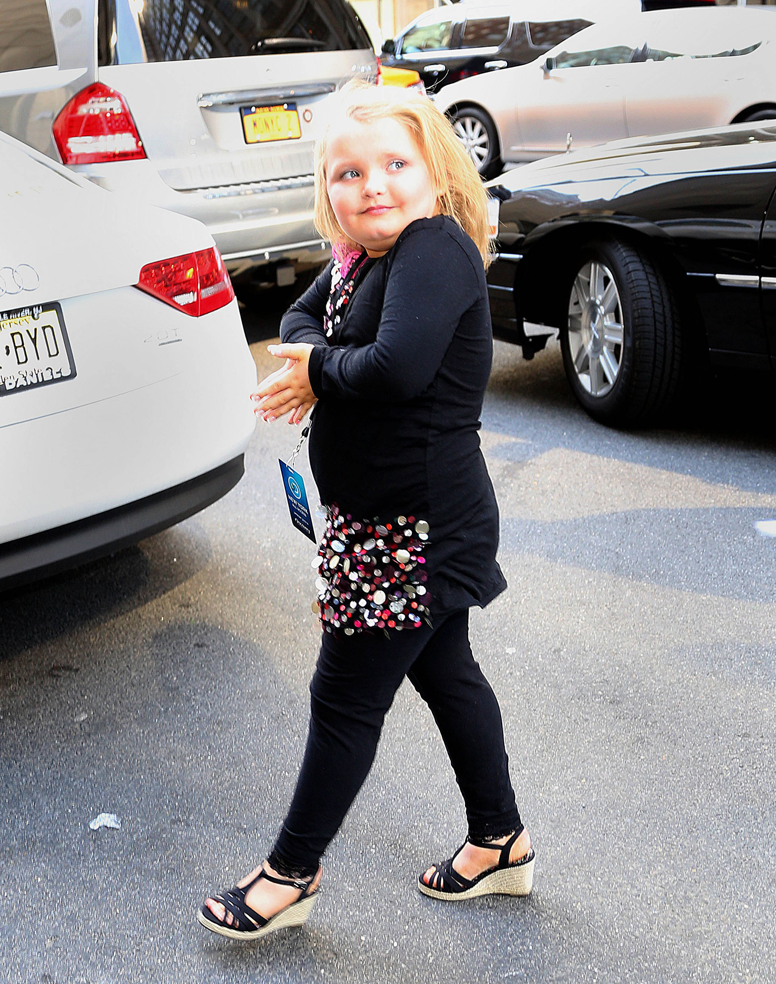 Alana Thompson vista el 4 de abril de 2013, en Nueva York. | Fuente: Getty Images
