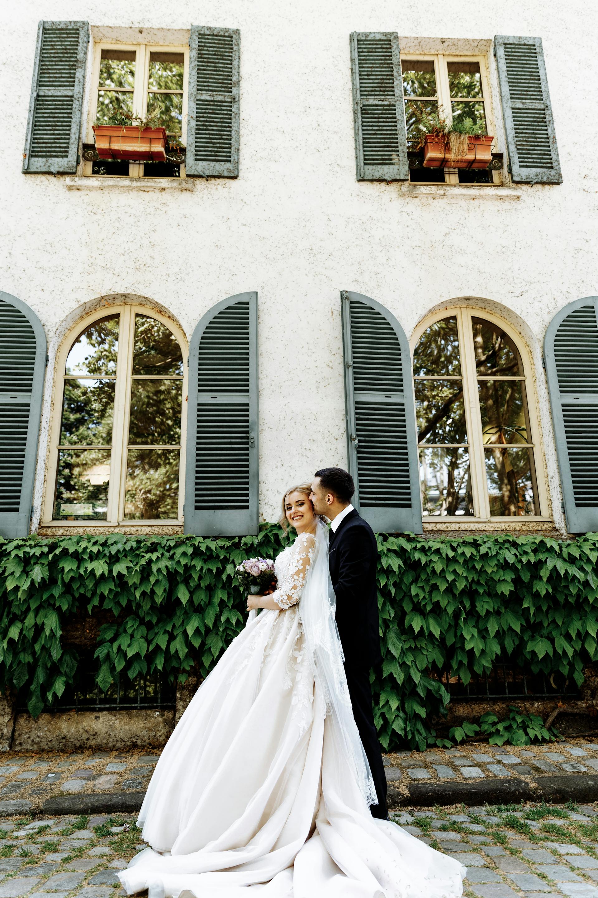 Una pareja el día de su boda | Fuente: Pexels
