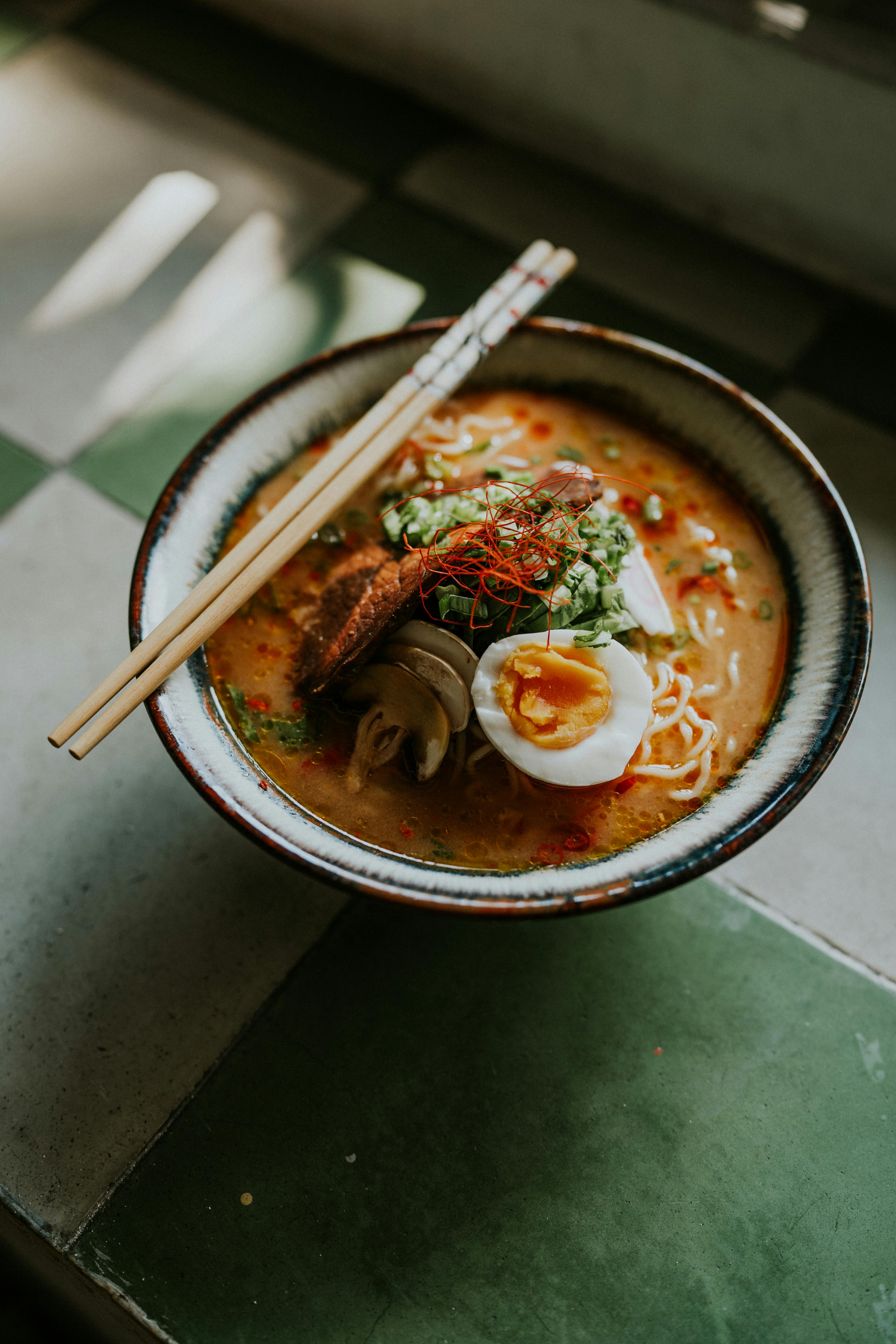 Un bol de ramen | Fuente: Pexels