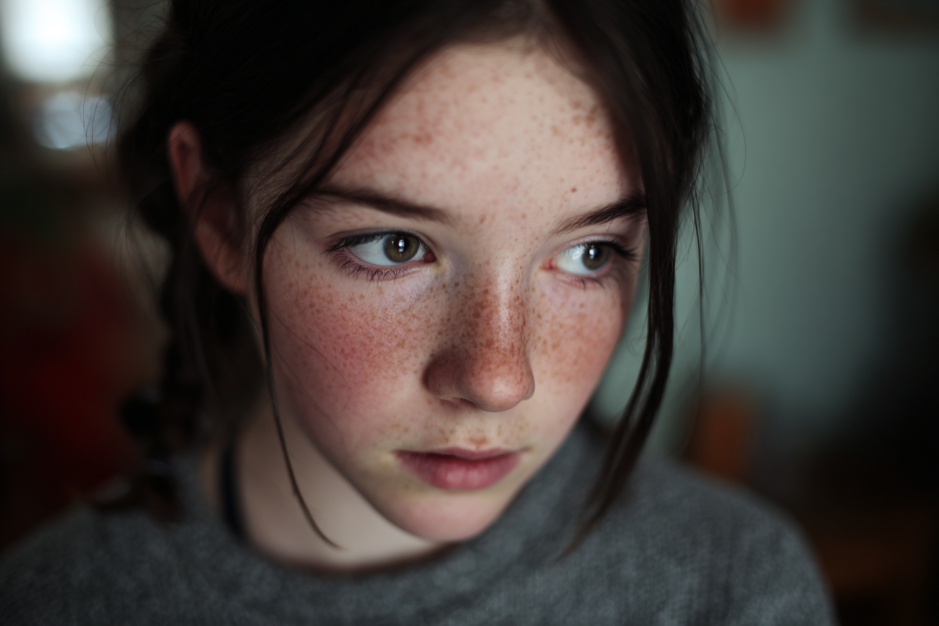 Una adolescente | Fuente: Midjourney