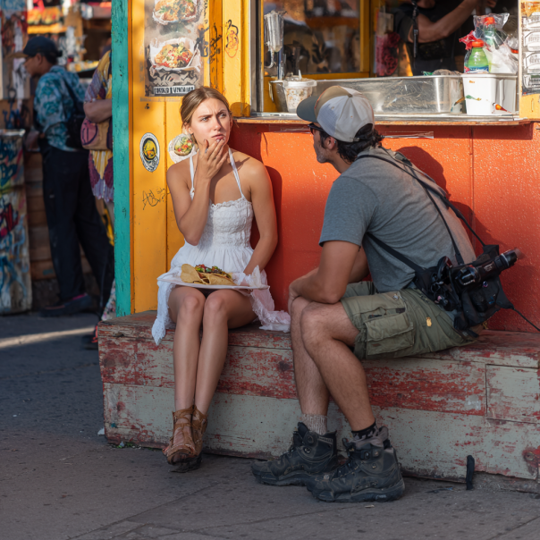 Una pareja discutiendo | Fuente: Midjourney