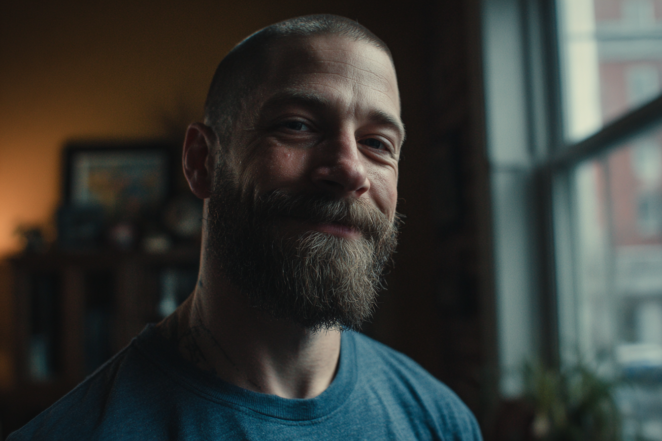 Un hombre sonriendo | Fuente: Midjourney