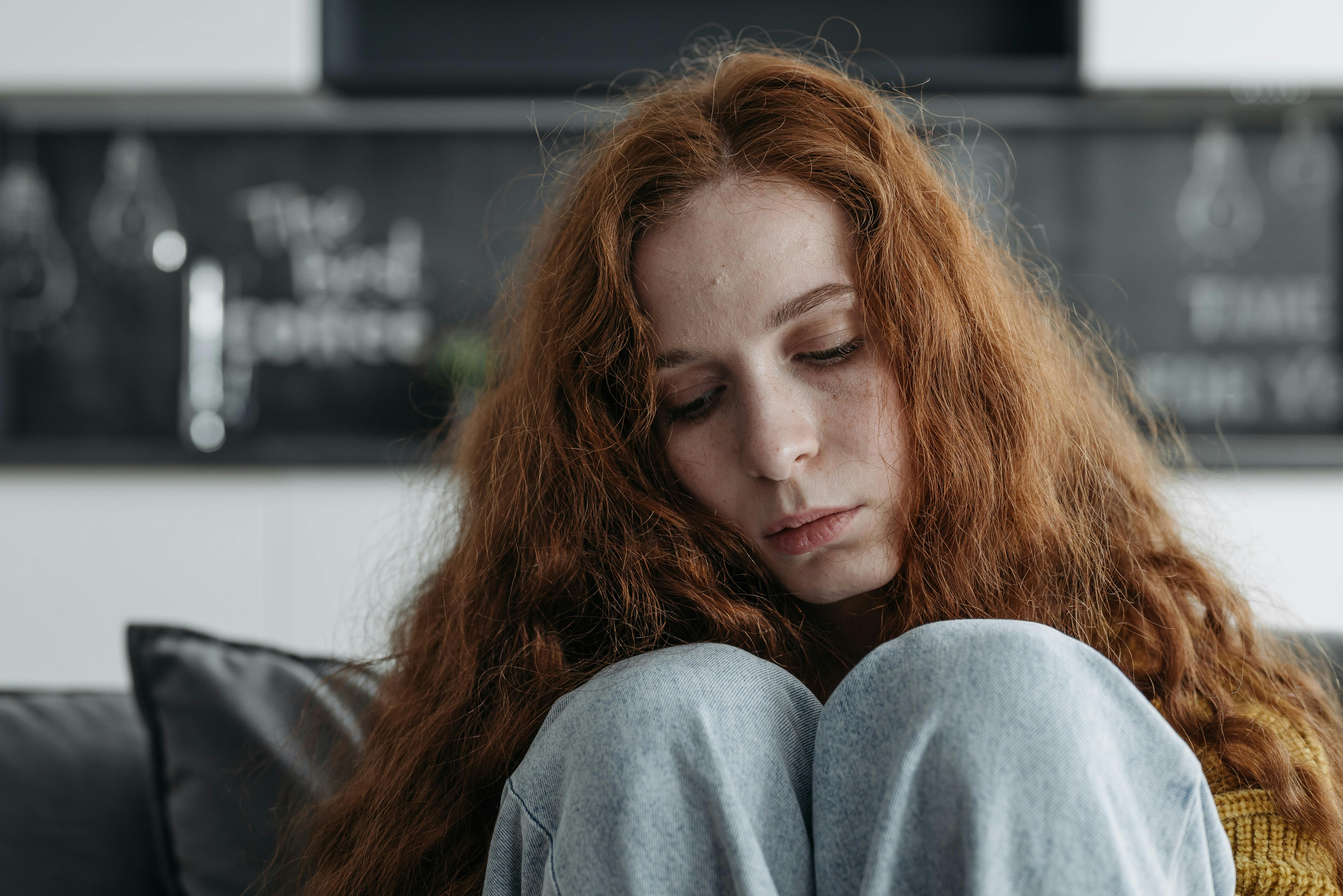 Una mujer infeliz | Fuente: Pexels