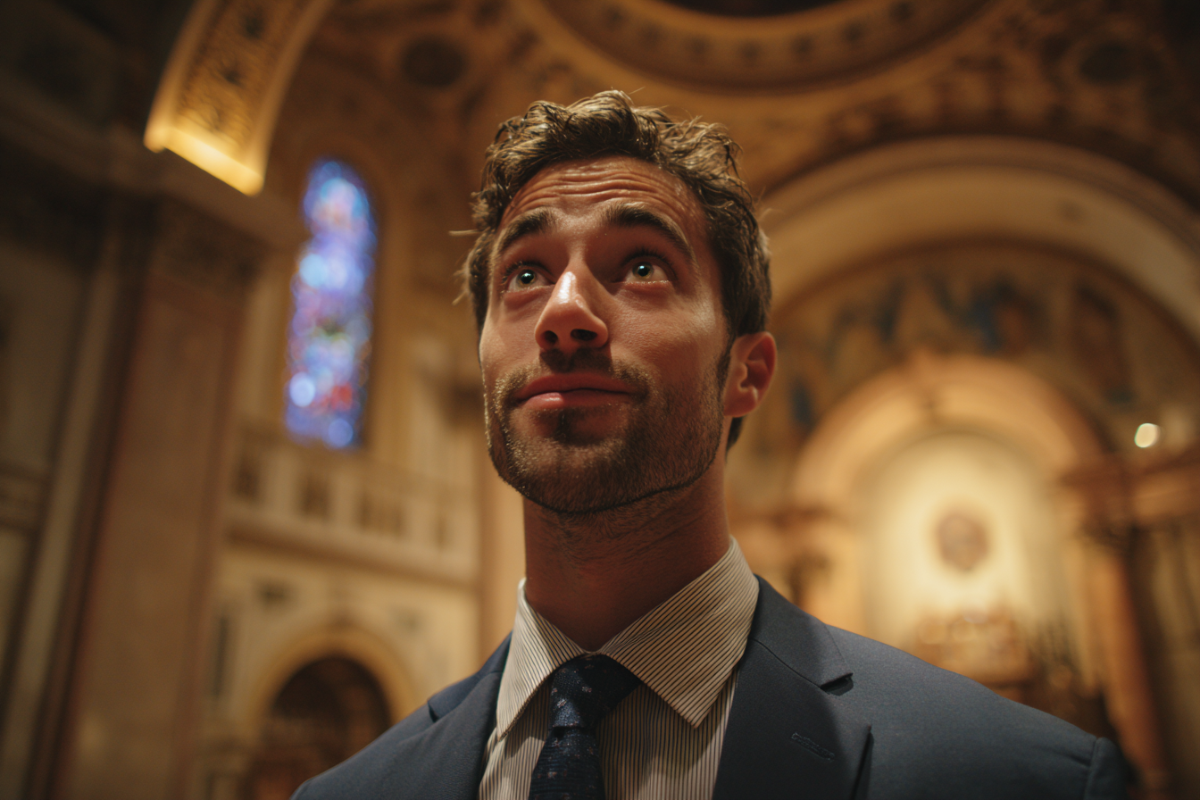 Un novio | Fuente: Midjourney
