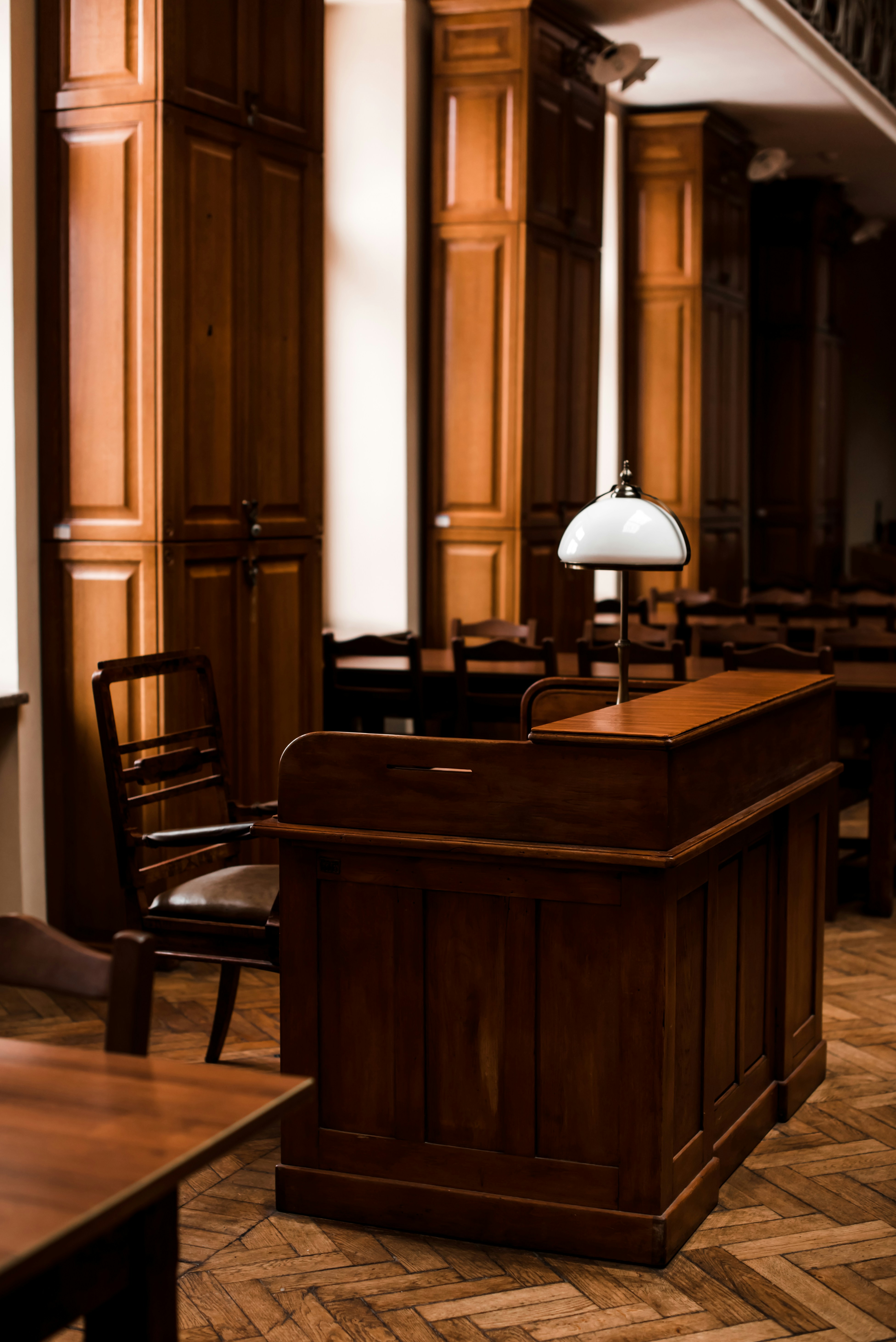 El interior de una sala de vistas | Fuente: Unsplash