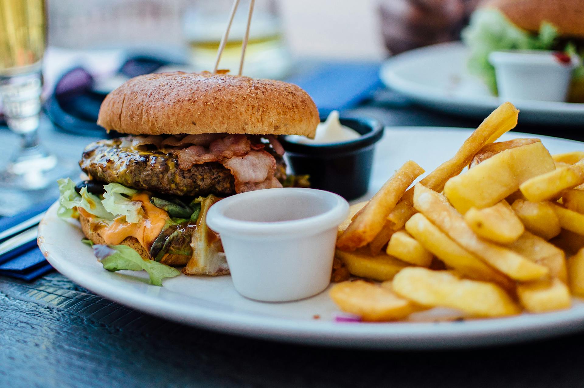 Una hamburguesa | Fuente: Pexels